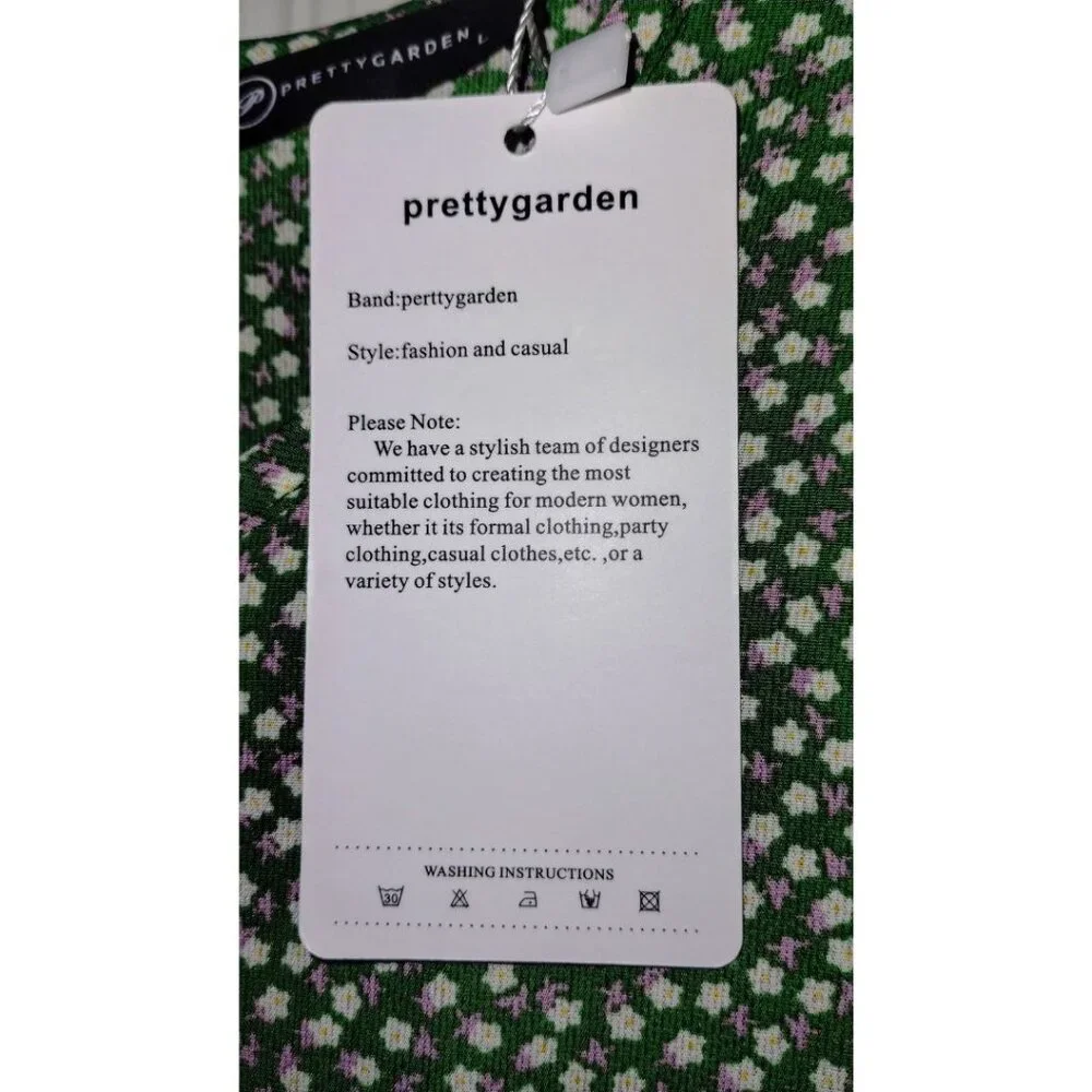 PRETTYGARDEN Women's Casual Boho Dress - Picture 3 of 7